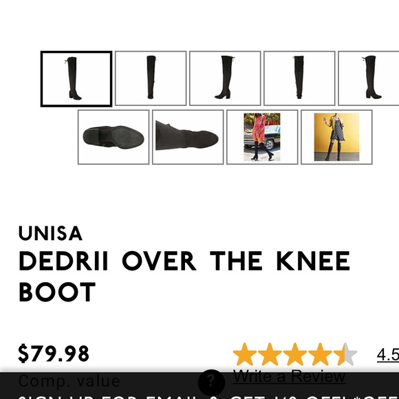 Unisa knee high boots - Picture 3 of 3